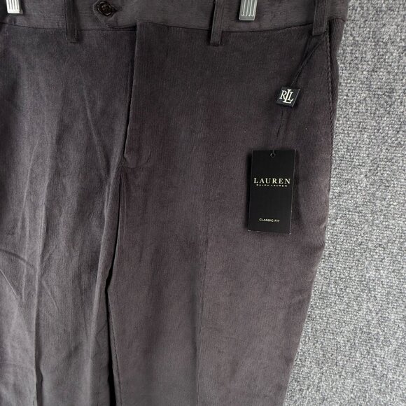 NWT Lauren Ralph Lauren Soft Corduroy Pants Men 36x29 Dewhurst Classic Fit - Picture 3 of 16